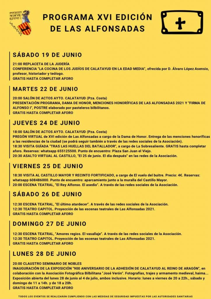 XVI EDICIÓN DE LAS ALFONSADAS 2021