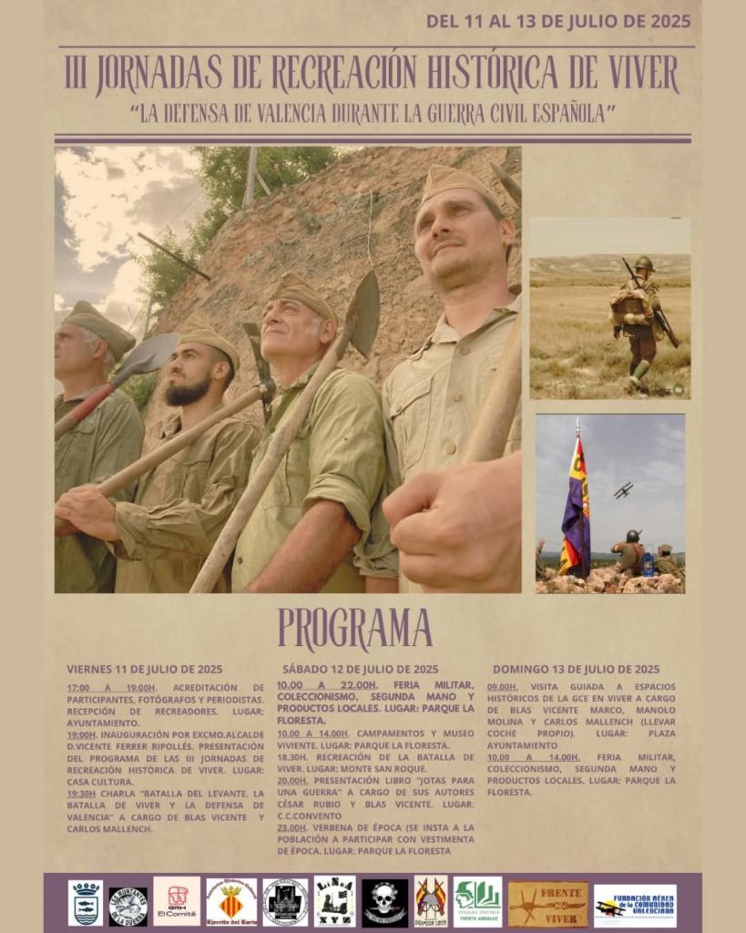 RECREACIÓN, MEMORIA Y CULTURA, VIVER ACOGE SU TERCERA JORNADA HISTÓRICA