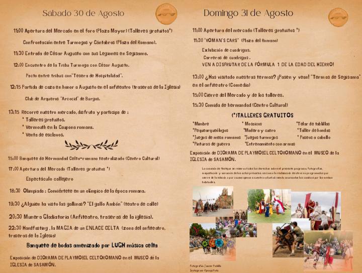 LUDUS POR AUGUSTO 2025 EN BURGOS, PROGRAMA DE ACTIVIDADES Y NOVEDADES